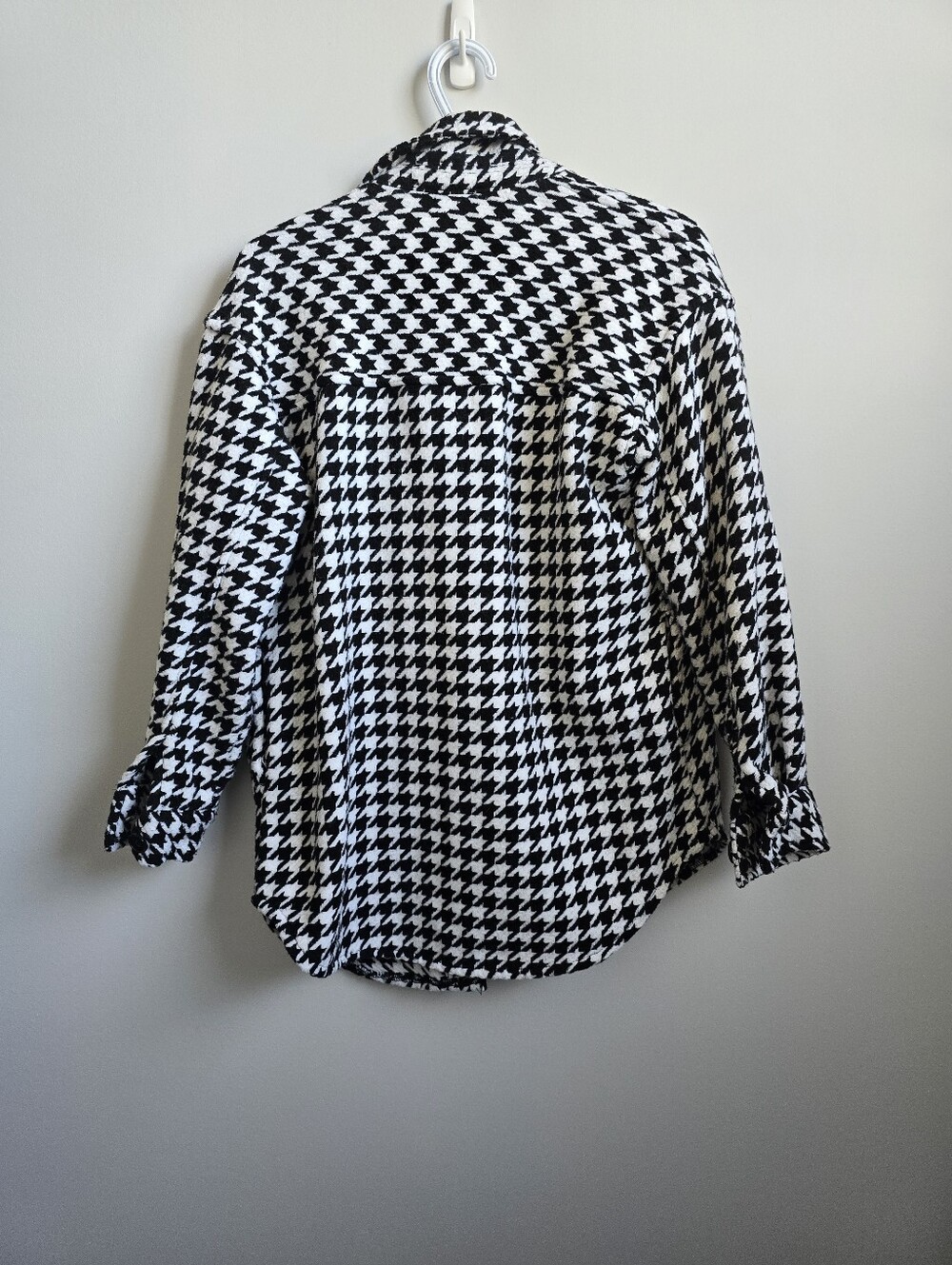 Houndstooth Shacket/Jacket - Picture 3 of 4
